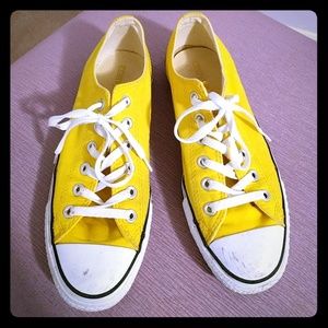 Yellow Converse Low-top Sneakers
